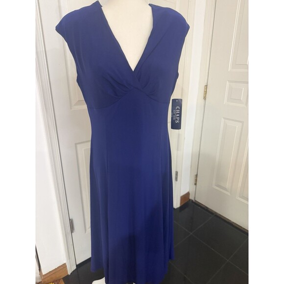 Caution to the Wind Dresses & Skirts - Caution To The Wind Dress Womens L Blue Career Church Twee Mediterranean